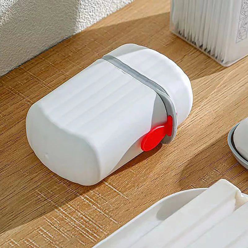 Soap Dishes Sealed Storage Box Waterproof Travel Home Bathroom Soap Box Outdoor Storage Box Soap Box Organizer Tray