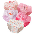 5 Pcs/Lot Children's Underpants For Girls Cute Cat HelloKitty Cartoon Girls Panties Cotton Baby Kids Underwear Breathable Briefs