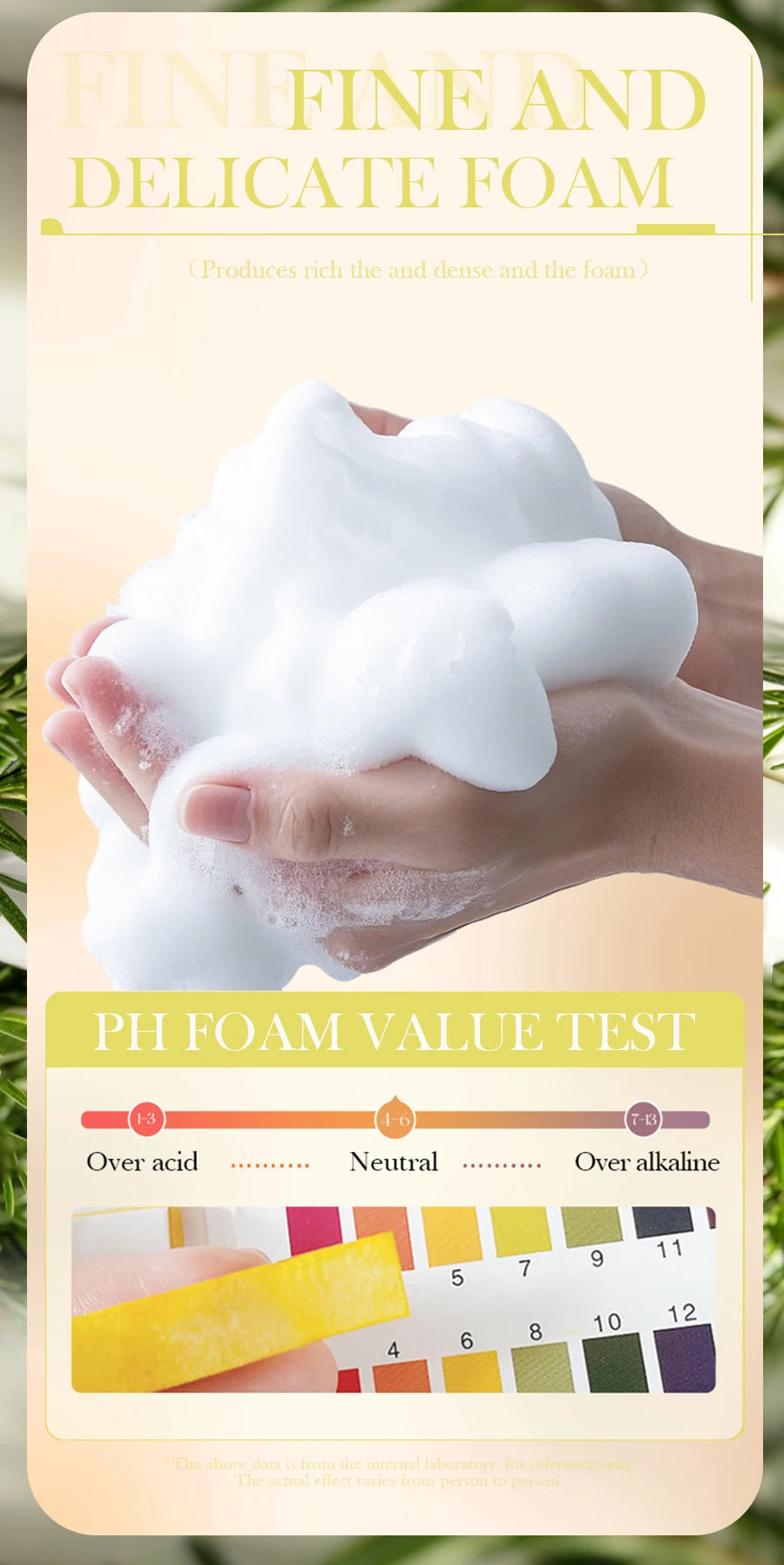 Rosemary shampoo soap without silicone oil plant shampoo soap cleanses the scalp nourishes hair controls oil